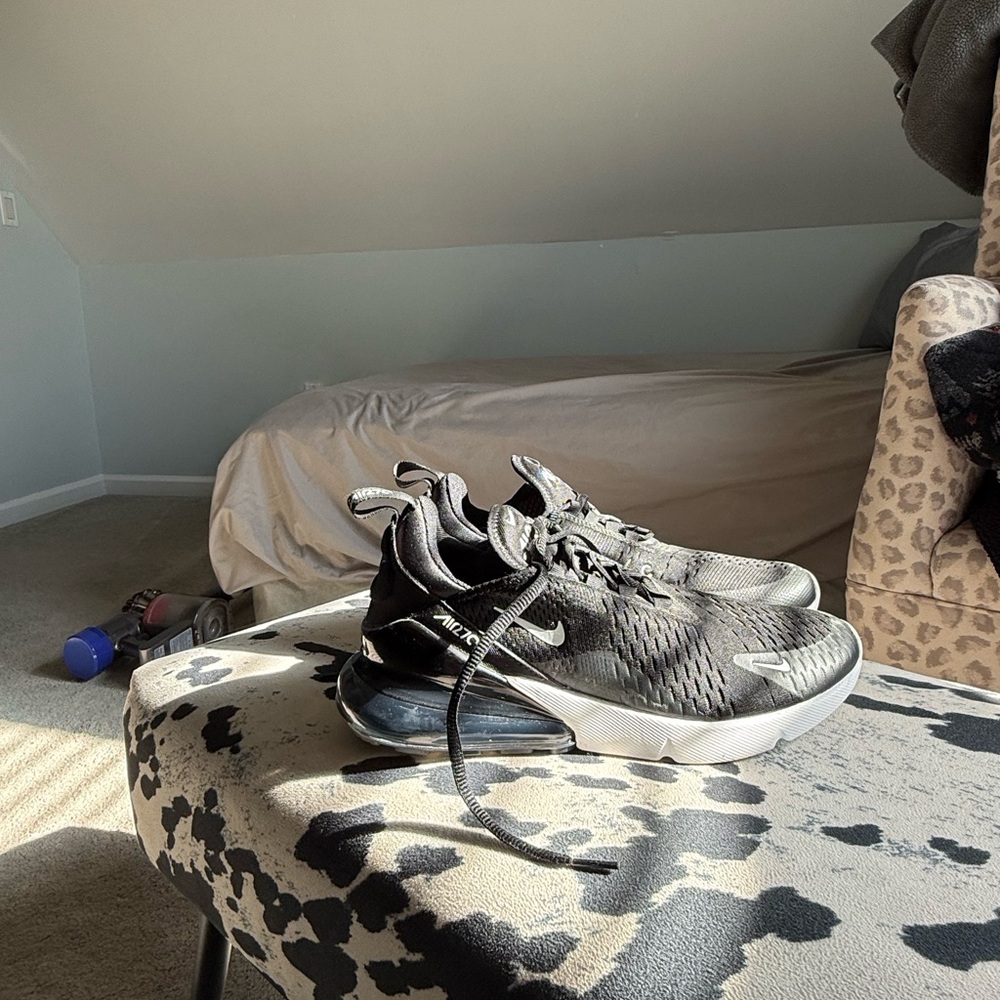 Nike Black and White Athletic Shoes